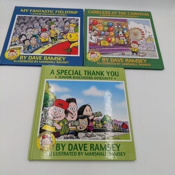 Dave Ramsey Junior Adventures Life Lessons 6 Book Set - Picture 2 of 4